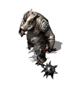 白野猪-传奇私服怪物素材