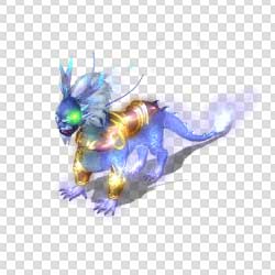 传奇蓝麒麟坐骑素材