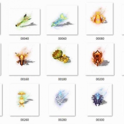 特殊装备自定义动态NPC超清素材