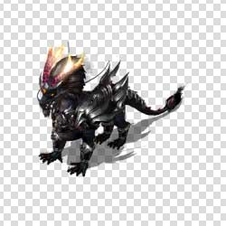 传奇黑麒麟坐骑素材